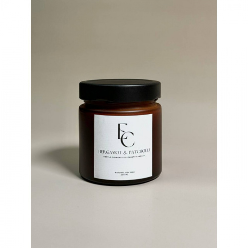 Свеча из соевого воска / аромат Bergamot & Patchouli Свеча из соевого воска / аромат Bergamot & Patchouli