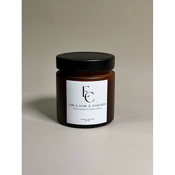 										Свеча из соевого воска / аромат Lime & Basil & Mandarin									